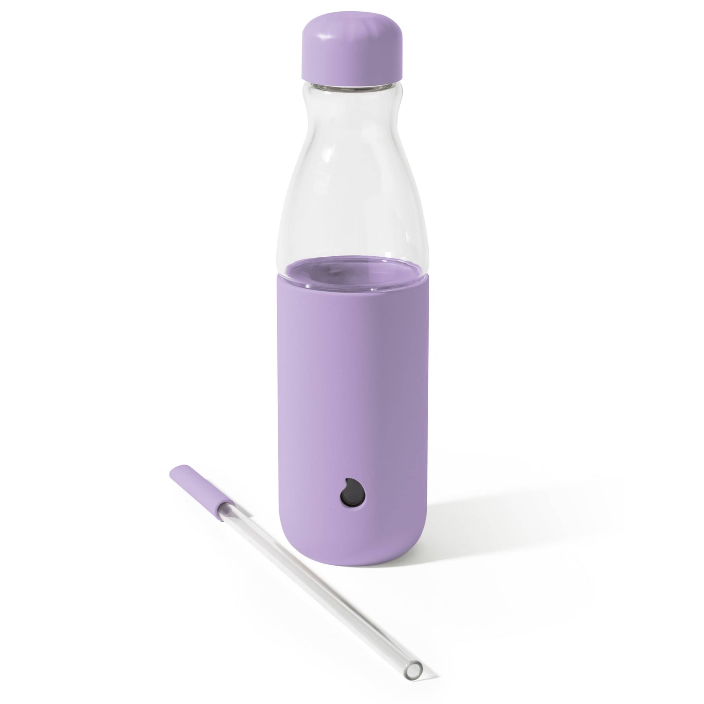 glass-original-bottle-18oz-n3 18oz_Lilac_Purple_Glass_Original_Bottle_Front_Cap_On_Straw_In_Front_Cap_Off_Straw_Out.jpg