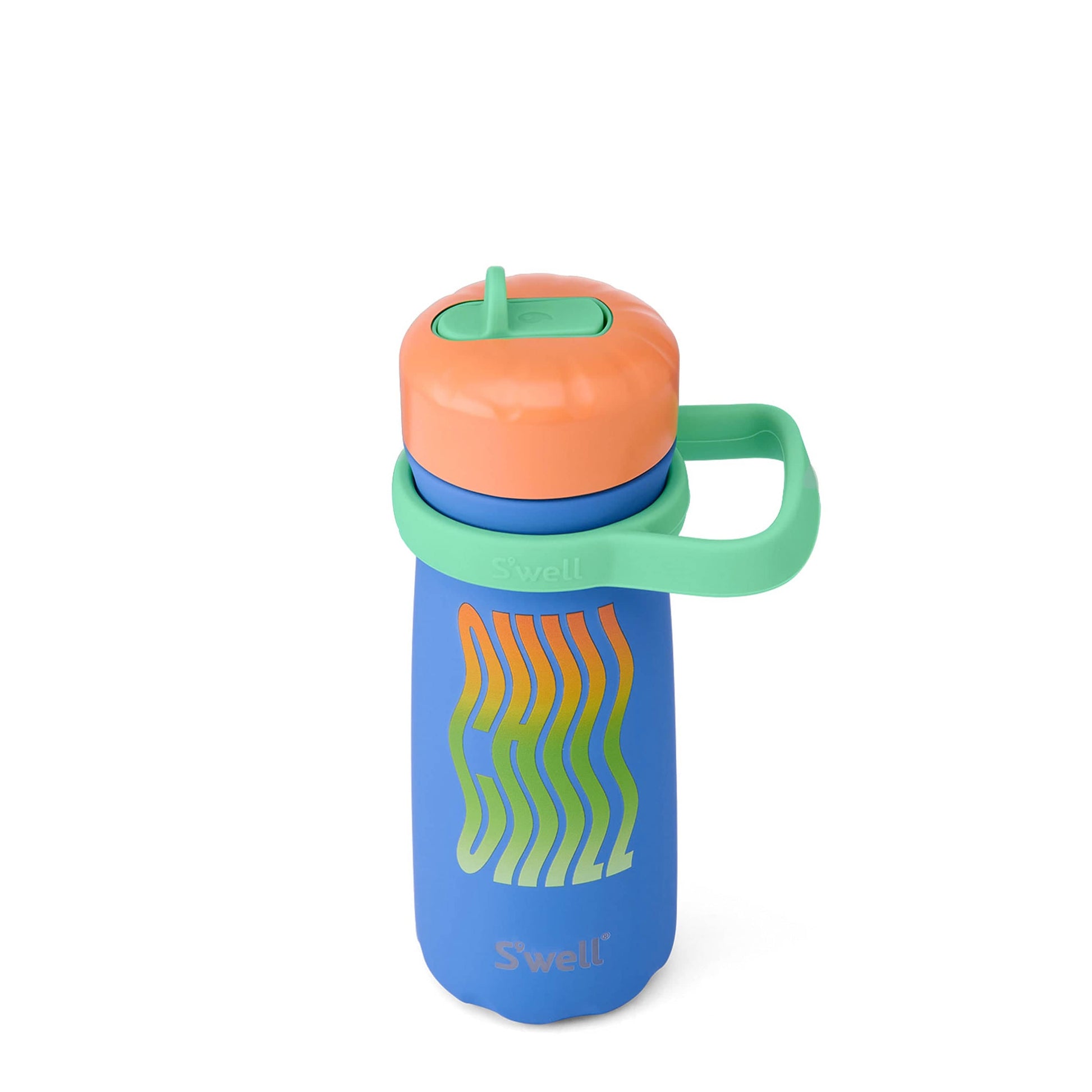 traveler-with-flip-straw-lid-16oz-f9 Swell-Kids-Water-Bottle-Traveler-16oz-Blue-Chill-Angle-Lid-Down.jpg
