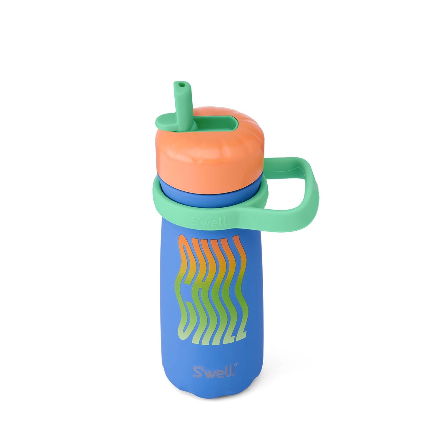 traveler-with-flip-straw-lid-16oz-f9 Swell-Kids-Water-Bottle-Traveler-16oz-Blue-Chill-Angle-Lid-Up.jpg