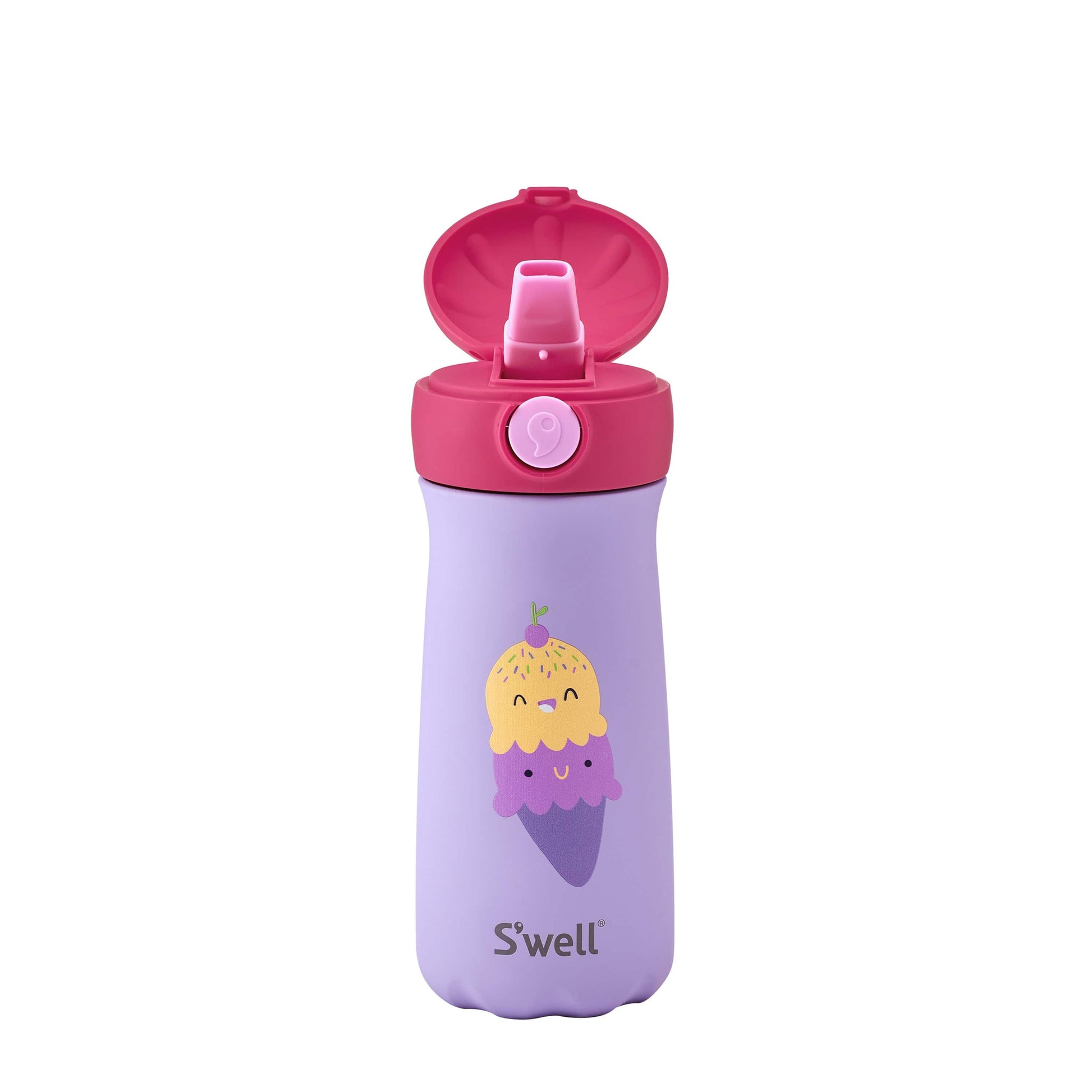 pop-top-traveler-14oz-l8 Swell14ozKidsPopTopTravelerHappyScoopsIceCreamFrontTopOpen.jpg